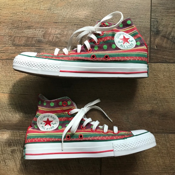 Converse Ugly Christmas Sweater Hitop 
